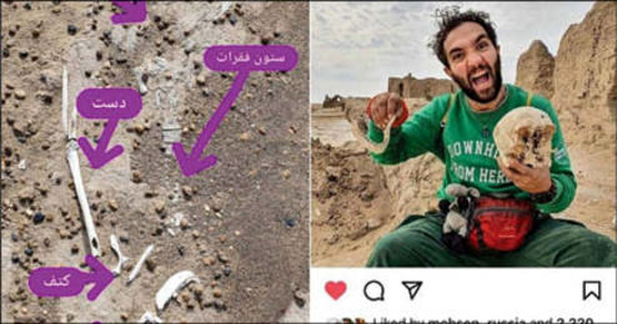 تخریب محوطه باستانی برای گرفتن فالوئر! +عکس