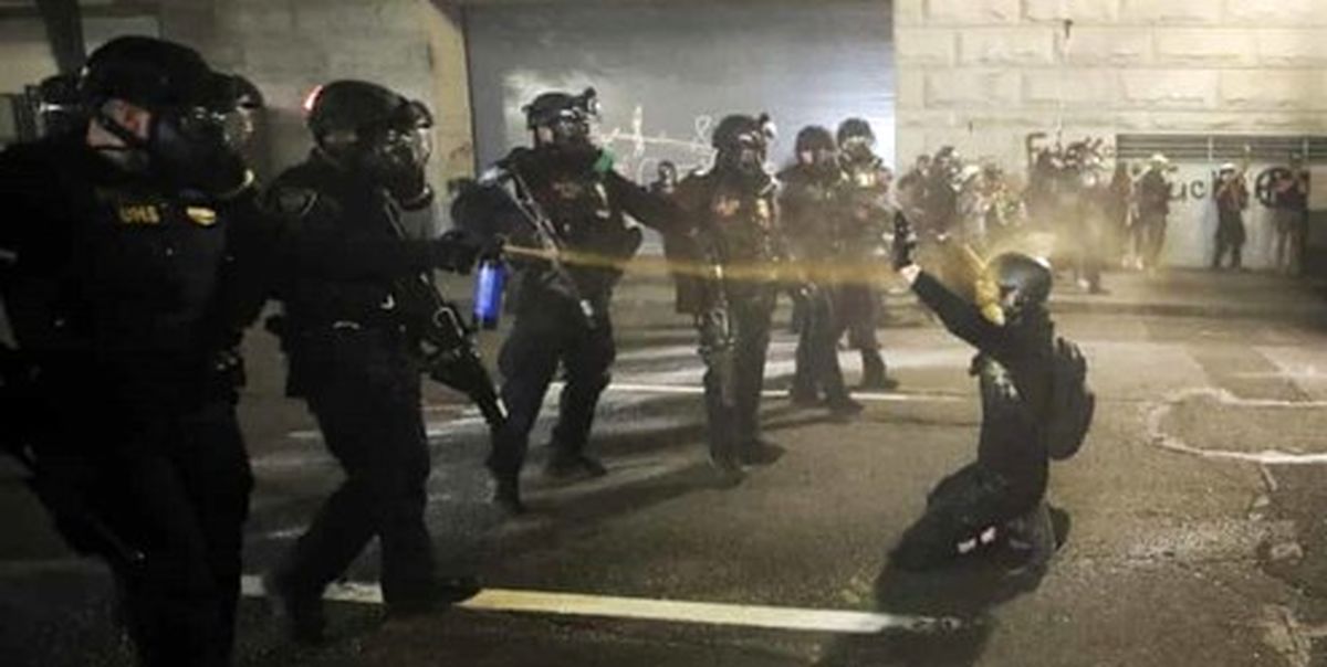 ادعاهای ترامپ درباره اعتراضات آمریکا