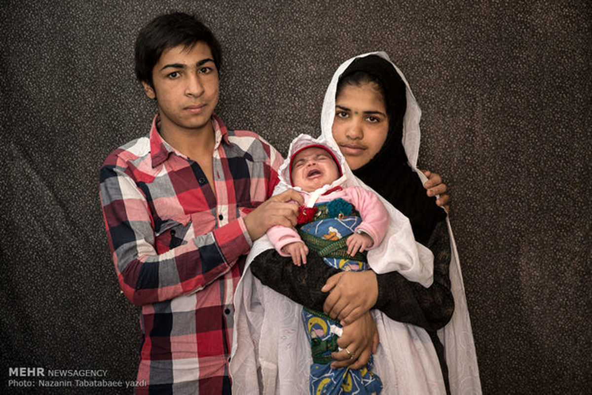 روزگار جوان ترین پدر ایرانی/تصاویر