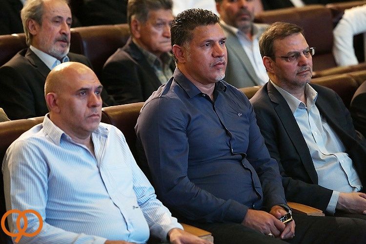 عکس: علی دایی در جشنواره ناصر حجازی