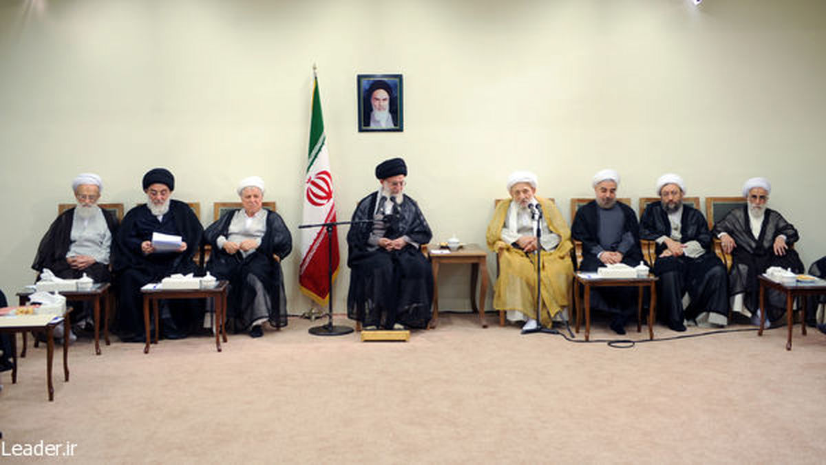 تصاویر/دیدار اعضای مجلس خبرگان با رهبری