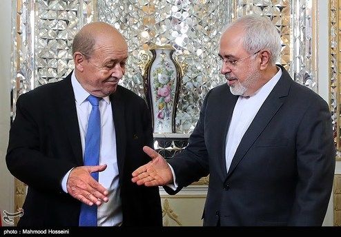 وزیر خارجه فرانسه: هدف از دعوت ظریف روبرو کردن وی با ترامپ نبود