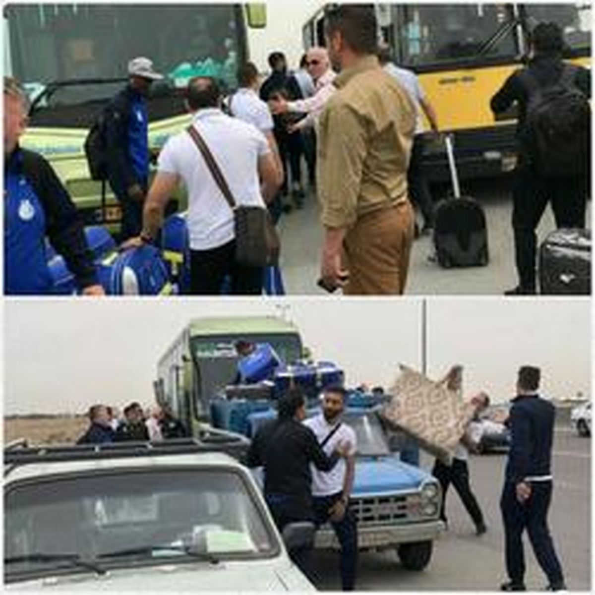 اتفاق عجیب در سفر استقلال به کویت +عکس