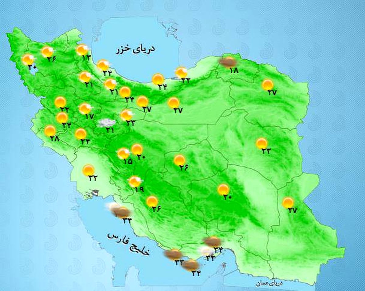 عکس: گرم‌ترین شهر امروز کجاست؟
