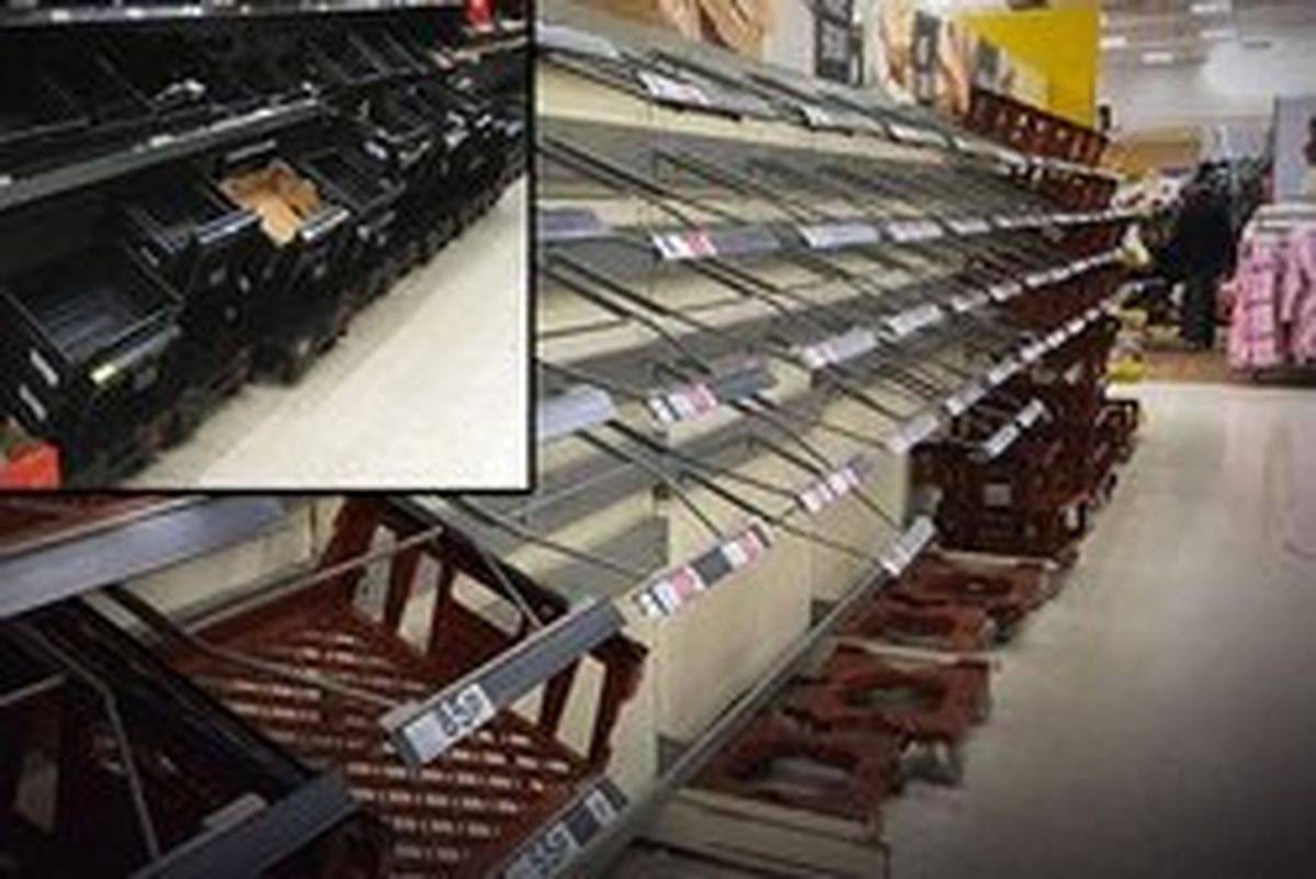 پیامدهای طوفان و سرما در انگلیس