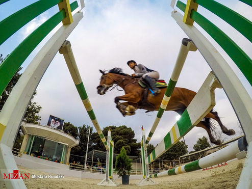 تصاویر: بیستمین دوره مسابقات پرش با اسب