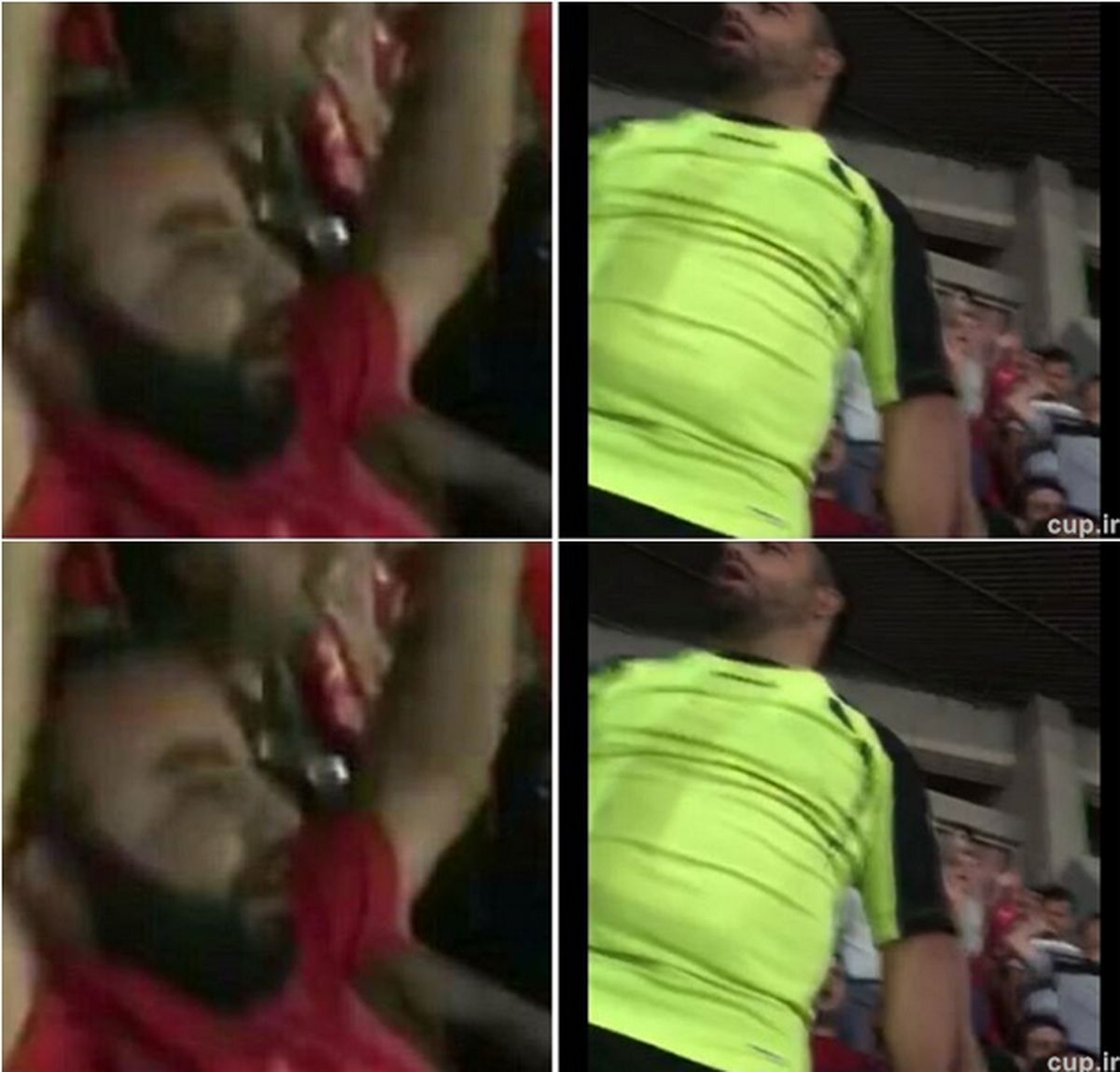 یک پرسپولیسی، فرد فحاش به استقلالی‌ها را معرفی‌ کرد