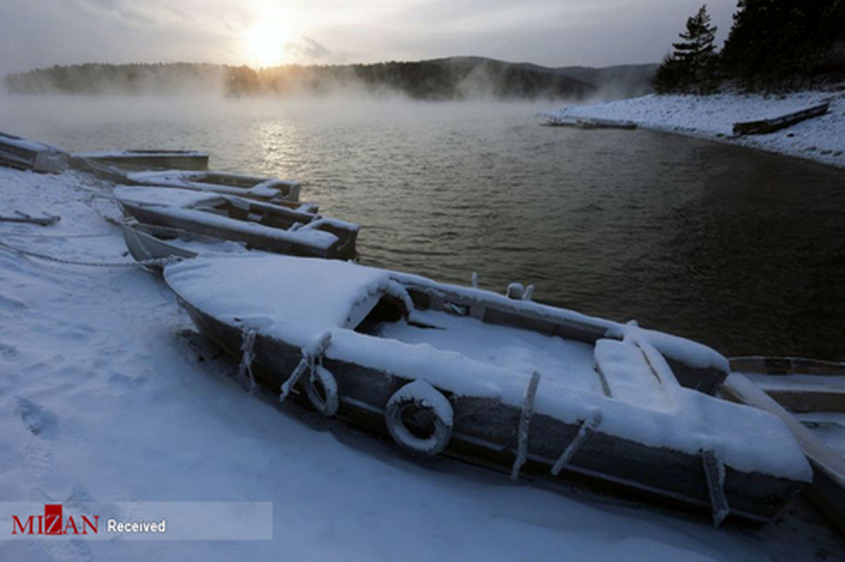 تصاویر: زمستان سرد و طاقت فرسا در روسیه