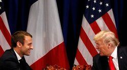 تماس تلفنی ماکرون و ترامپ