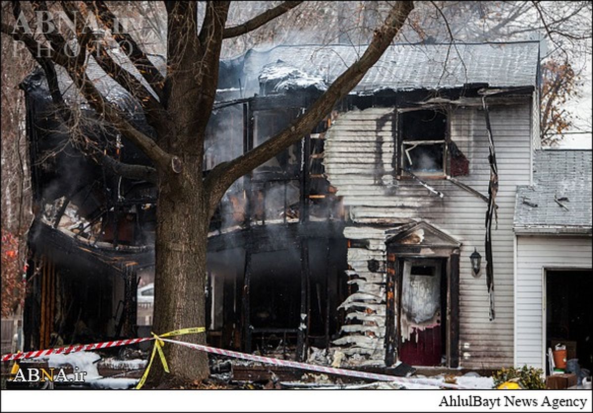 سقوط هواپیما در آمریکا ۳ کشته داد/عکس