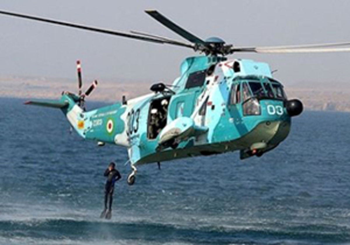 فیلم: آبتنی بالگرد عظیم الجثه