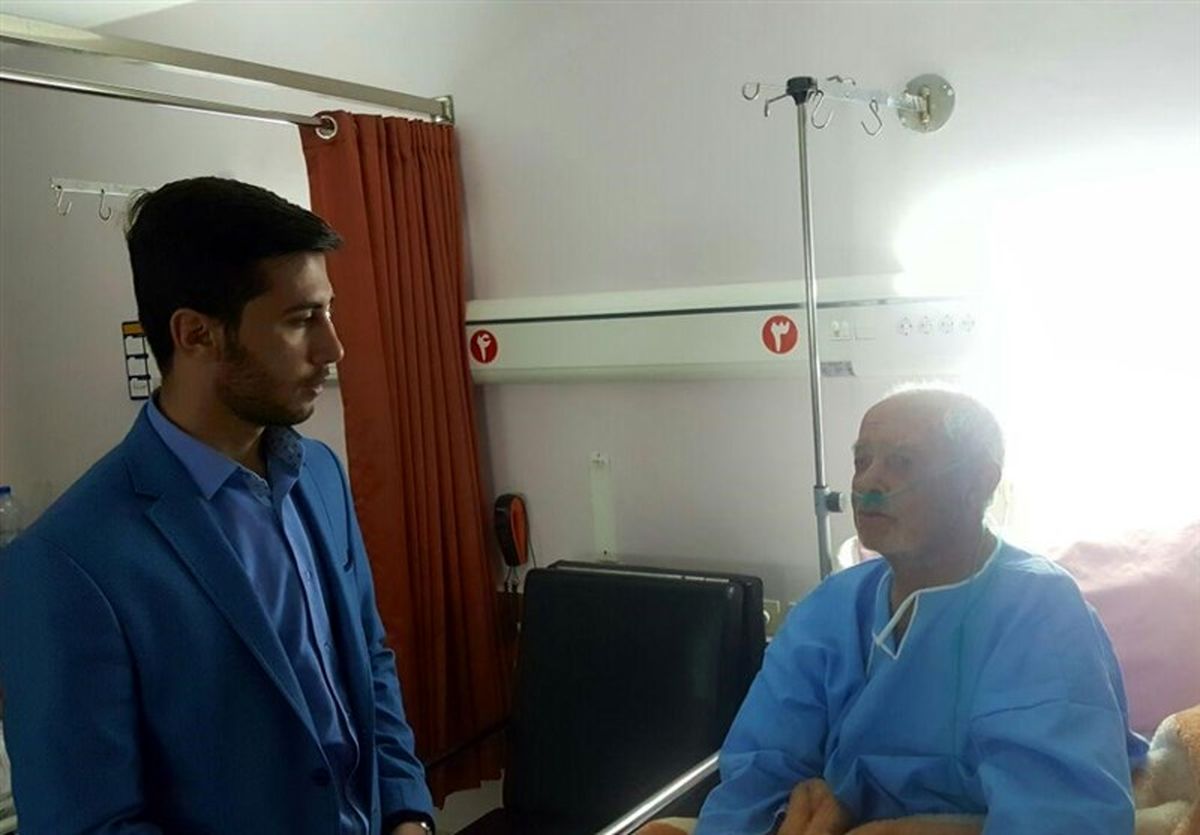 «دهقان فداکار» در بیمارستان بستری شد +عکس
