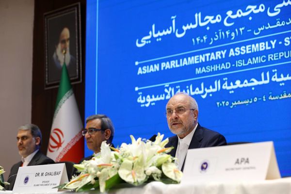 قالیباف: ایران از هر ابتکاری که رنج مردم فلسطین را کاهش دهد، استقبال می‌کند