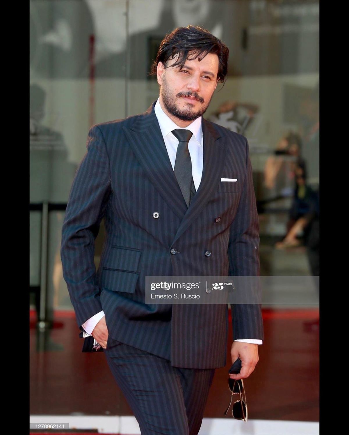 استایل متفاوت جواد عزتی در جشنواره ونیز