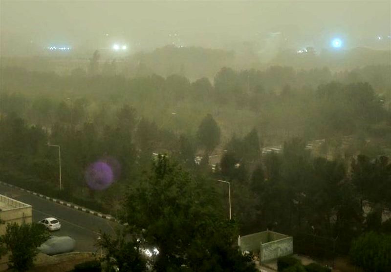 سرعت طوفان تهران