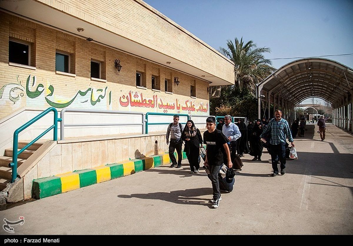 موج بازگشت زائران اربعین از مرز خسروی