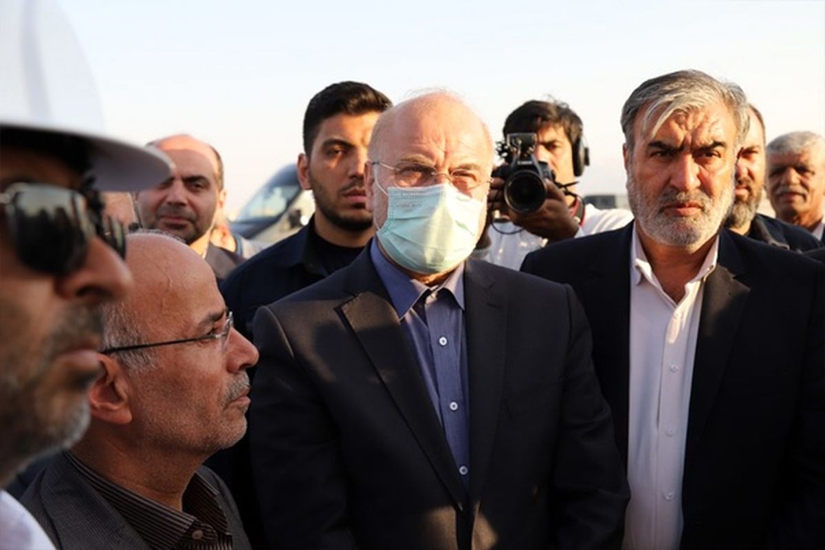  بازدید رئیس مجلس از منطقه ویژه اقتصادی لامرد