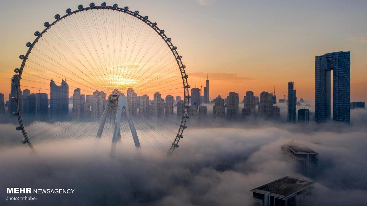 بزرگترین چرخ و فلک دنیا در دوبی+عکس