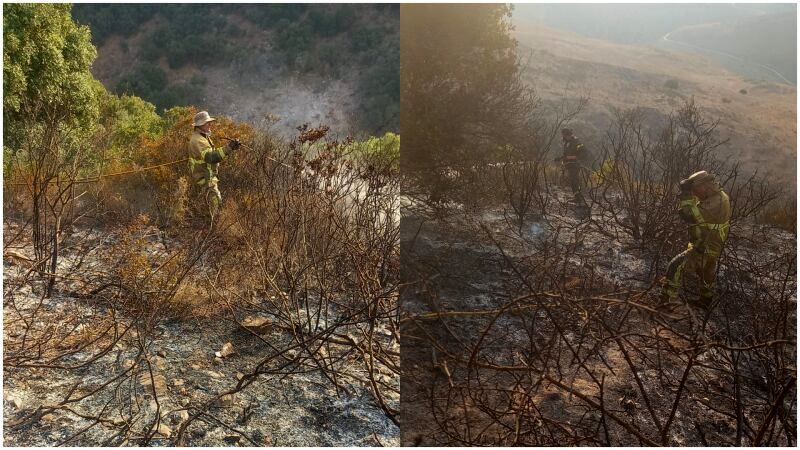 حمله رژیم صهیونیستی به خودرو امدادی در لبنان 