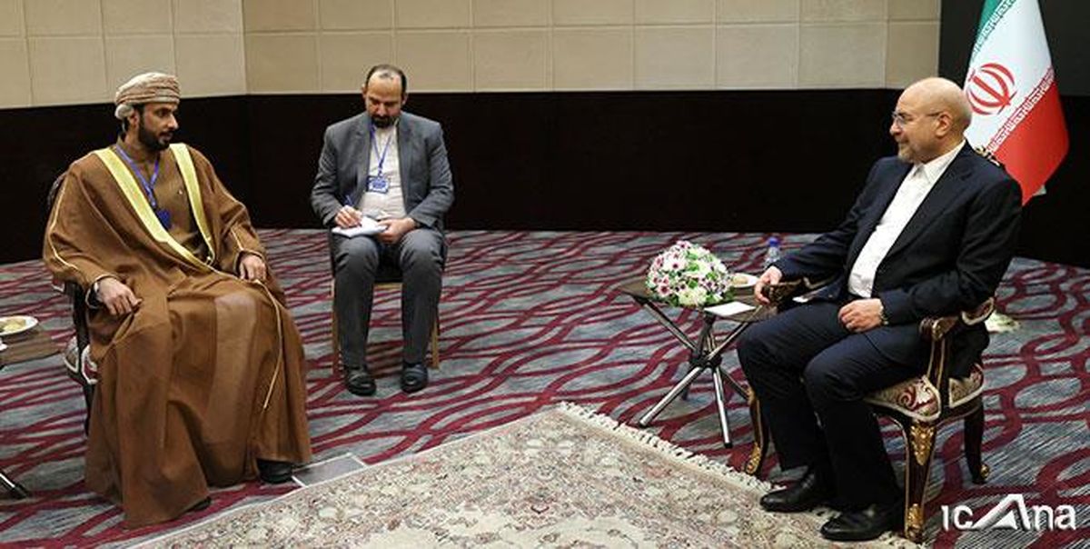 در دیدار نایب رئیس مجلس عمان با قالیباف در حاشیه نشست اضطراری کمیته فلسطین چه گذشت؟