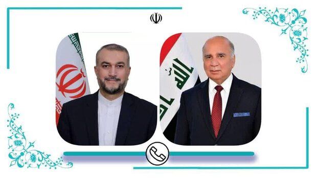تماس تلفنی امروز امیرعبداللهیان با وزیر خارجه عراق