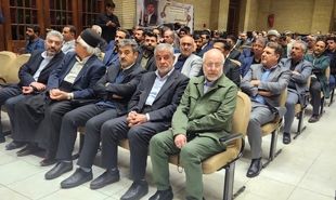 تصاویر: حضور قالیباف در مراسم گرامیداشت درگذشت فرزند نماینده مردم لردگان  