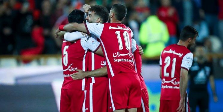 جدول رده‌بندی در شب اول هفته ۲۵ لیگ برتر