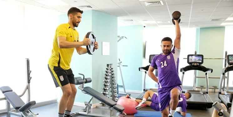 شاگردان اسکوچیچ بدنسازی کردند