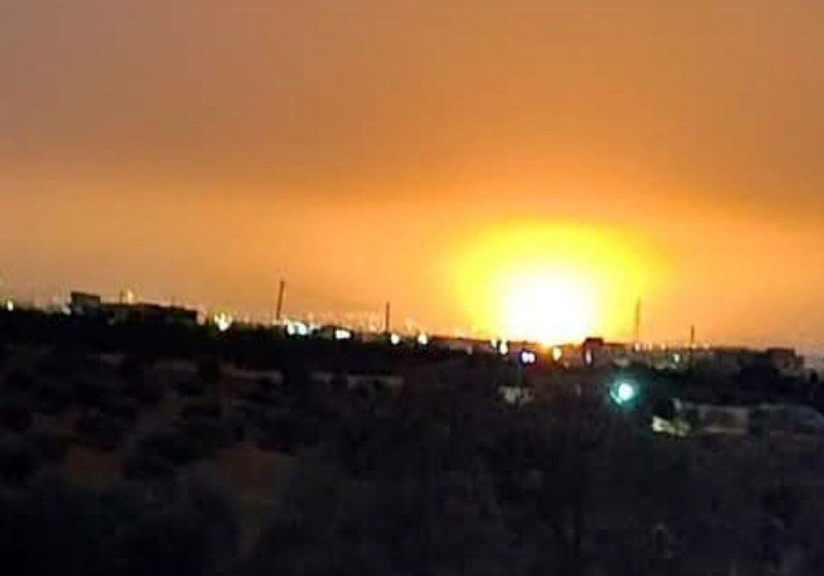 انفجار شدید در استان ادلب سوریه