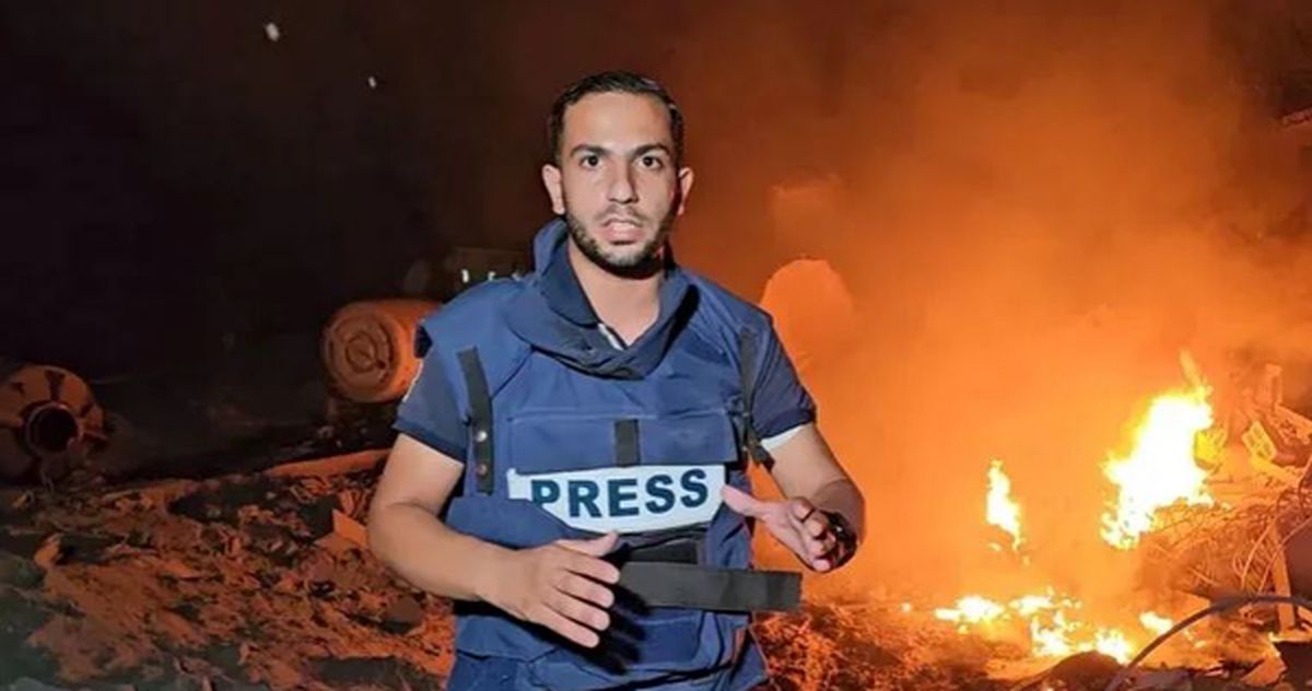 بمباران چادر خبرنگاران در غزه توسط رژیم اسرائیل