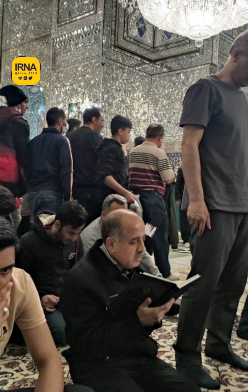 هم‌اکنون؛ وضعیت در حرم مطهر امام رضا علیه‌السلام بعد از زلزله+عکس