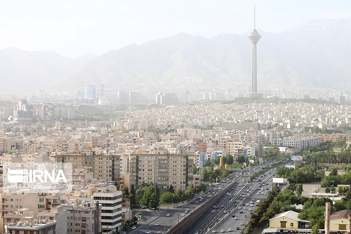 هشدار نارنجی خیزش گرد و خاک در تهران