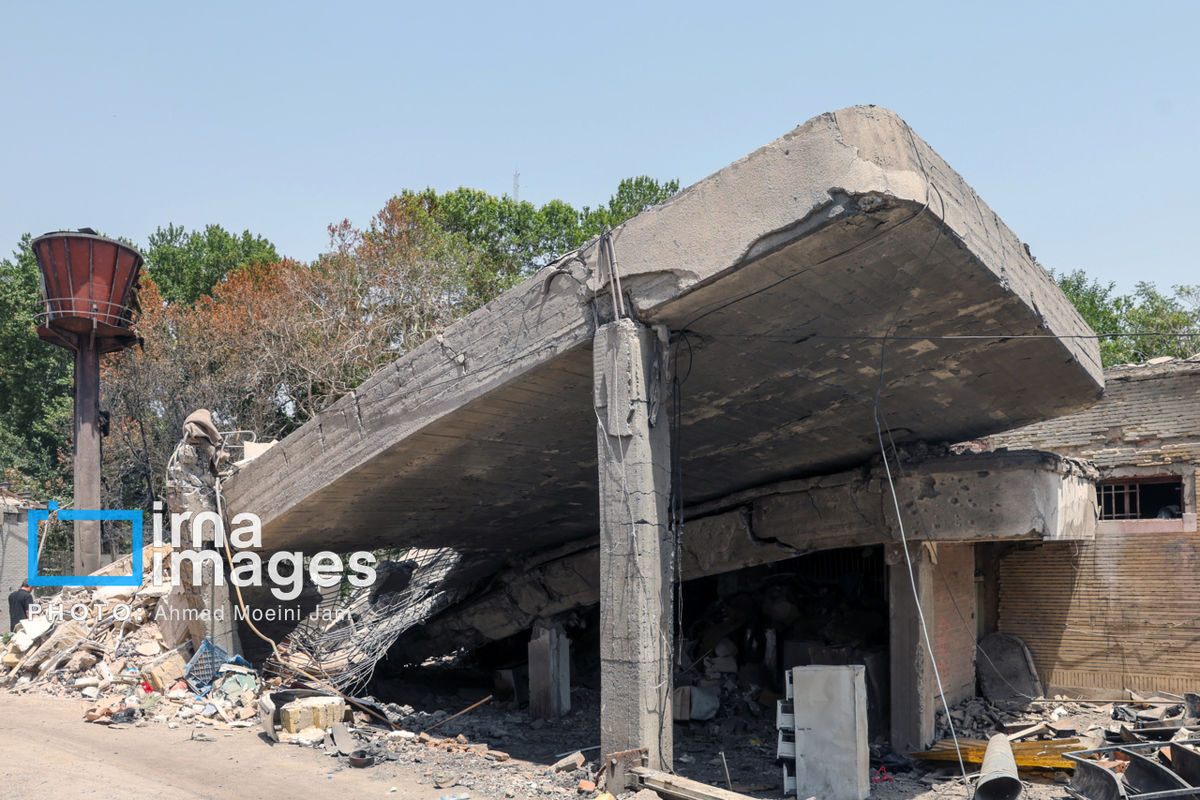 زندان اوین دقایقی پس از حمله؛ از گودال عمیق در اتاق سربازان وظیفه تا بدن‌های سوخته زیر آوار