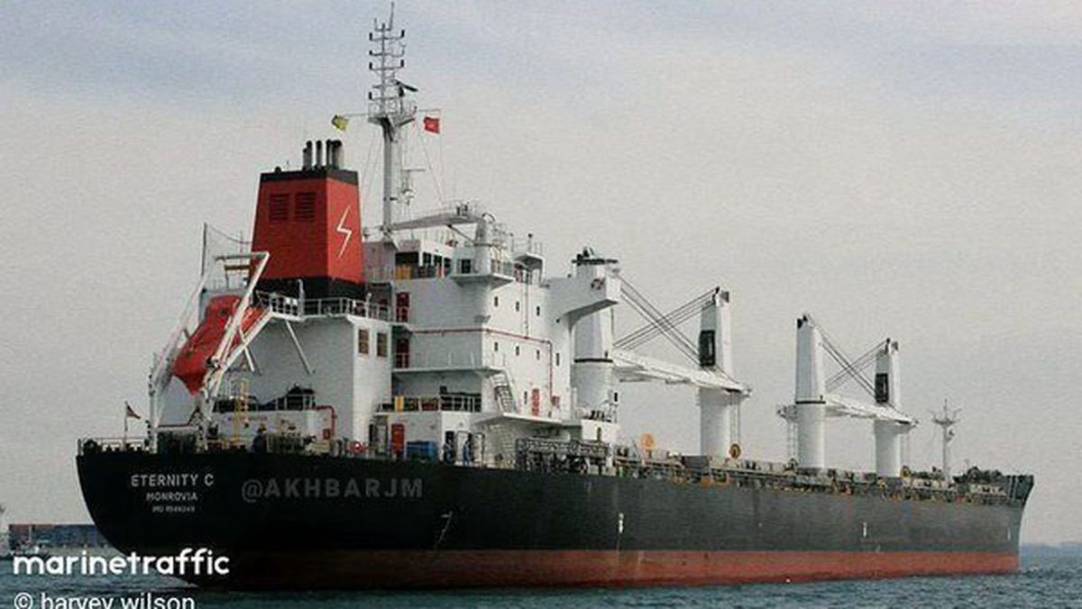 دومین کشتی اسرائیلی در آستانه غرق شدن در دریای سرخ