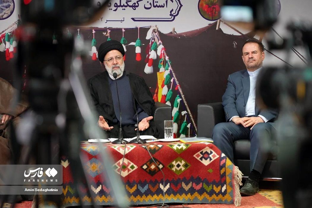 تصاویر: نشست خبری رئیس جمهور در یاسوج