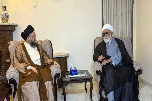 دیدار سید عمار حکیم با تولیت آستان قدس رضوی