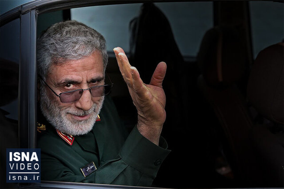 واکنش سردار قاآنی به عملیات روانی اسرائیل علیه او