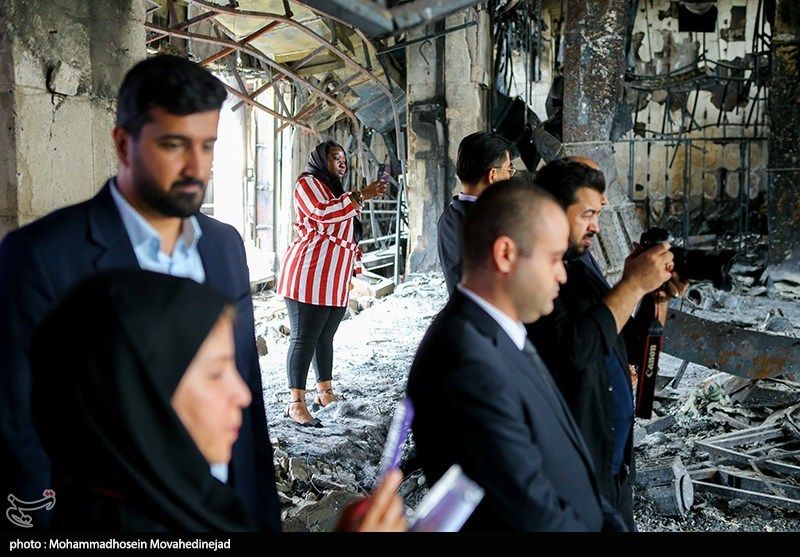 بازدید سفرای۲۸ کشور از ساختمان شیشه ای صداوسیما