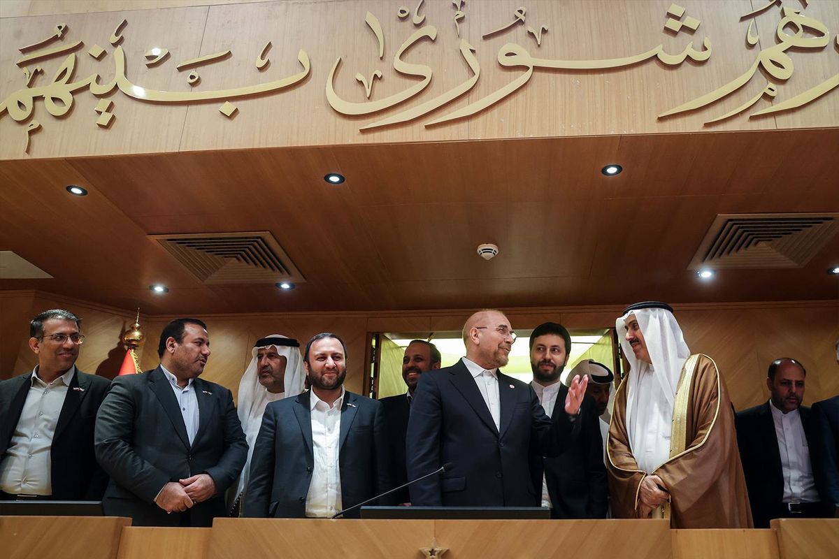 «در حاشیۀ خلیج فارس»؛ روایتی از سفر قالیباف به امارات