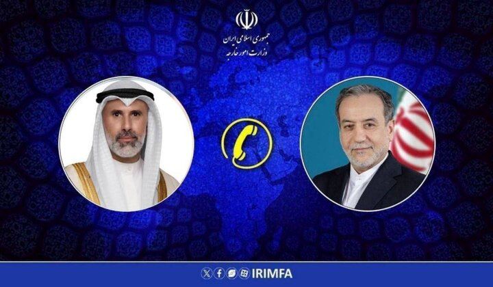 تماس تلفنی وزرای خارجه ایران و کویت