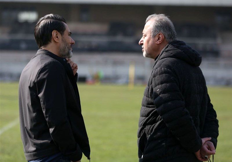  حضور درویش در تمرین امروز پرسپولیس