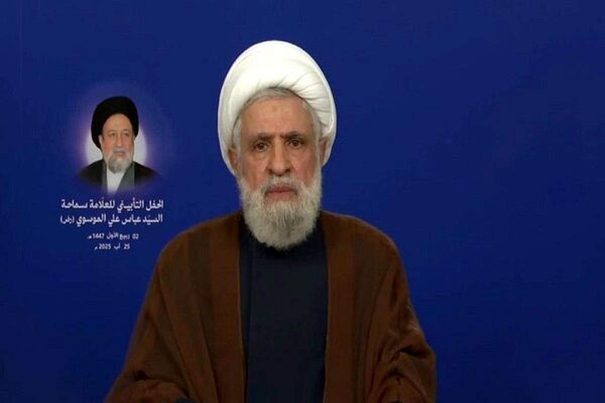 شیخ نعیم قاسم: تجاوز به قطر تجاوزی کاملاً اسرائیلی - آمریکایی بود