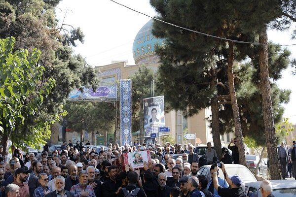مراسم تشییع پیکر سردار علیرضا افشار