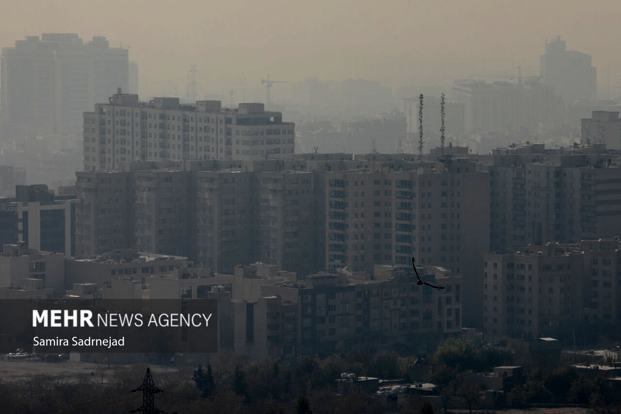 تصاویر: آلودگی هوای تهران