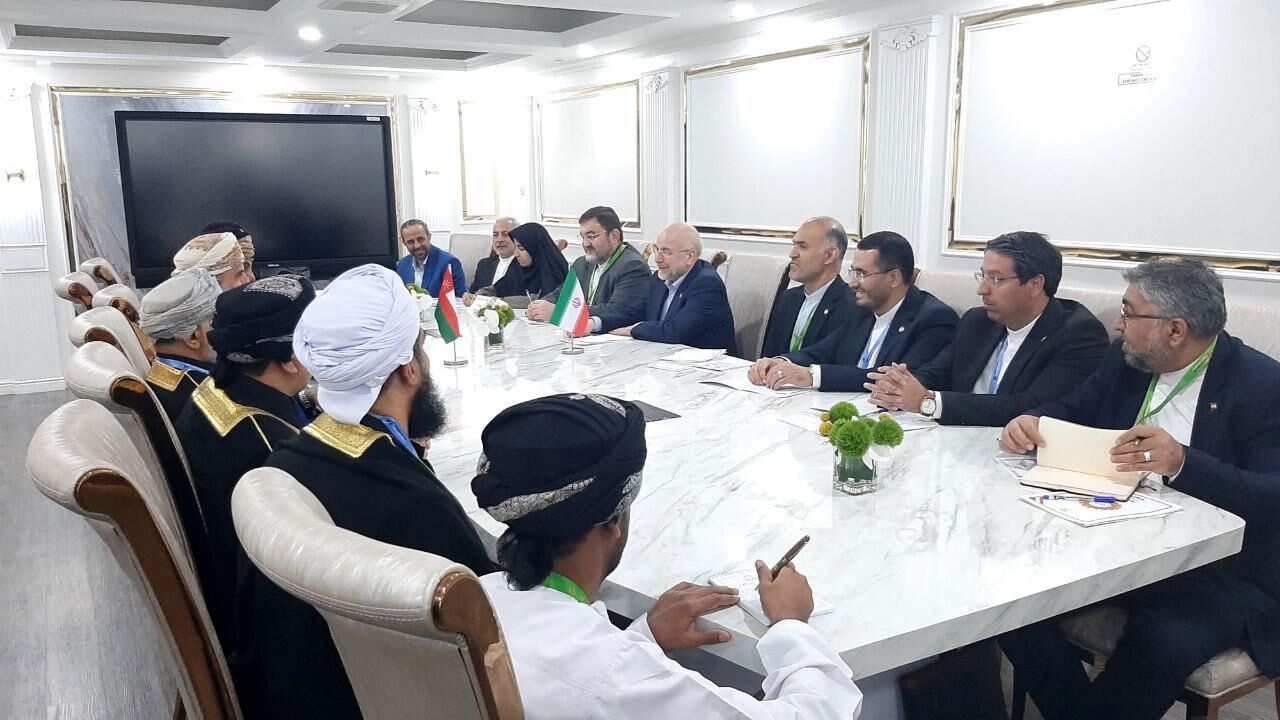 قالیباف: ایران هوشمندانه عمان را به عنوان واسطه مذاکرات انتخاب کرد/ ضرورت توسعه همکاری‌ها