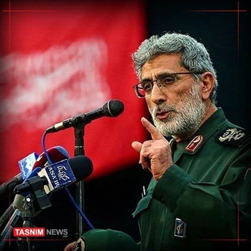 سردار قاآنی: دیوار اطراف اسرائیل را خراب می‌کنیم