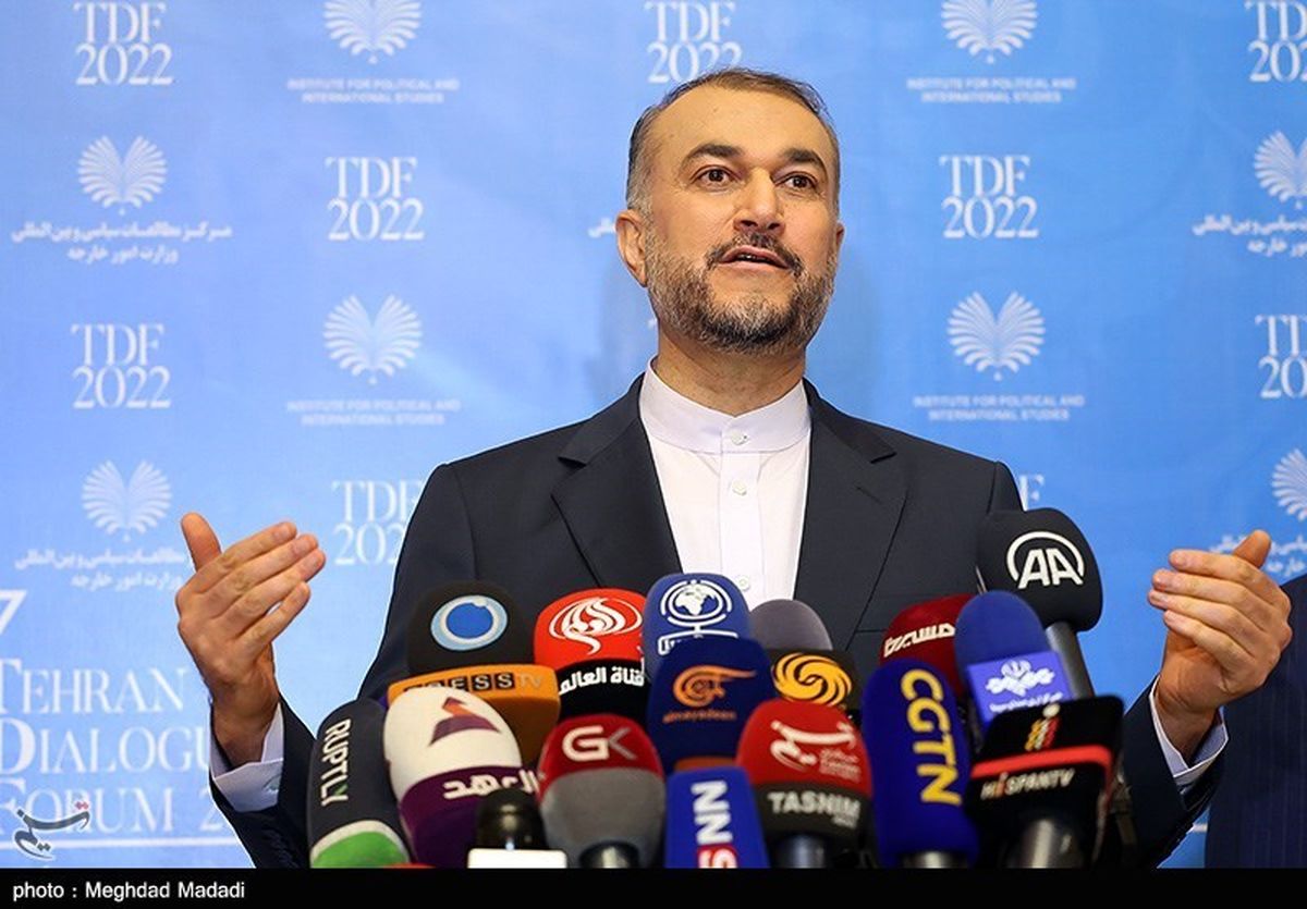 امیرعبداللهیان: آقای بورل و مورا همزمان با ورود ما به اردن سفر می‌کنند
