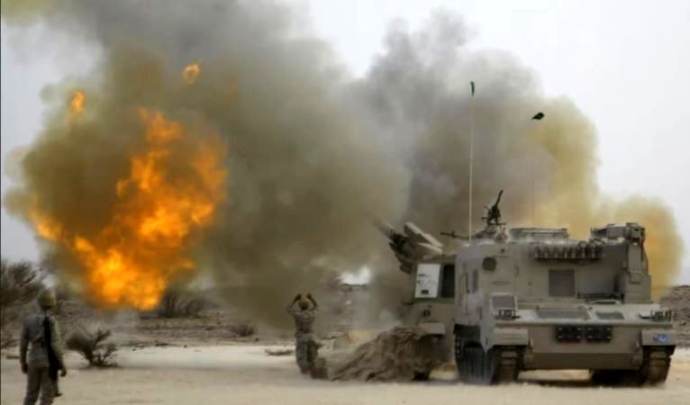 حمله نیروهای سعودی به صعده یمن