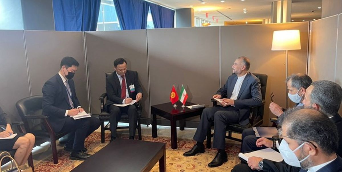  تبادل نظر امیرعبداللهیان با همتای قرقیزستانی