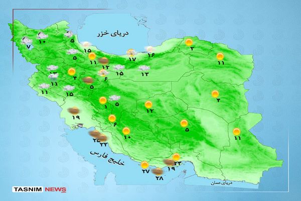 هشدار آلودگی هوا در شهرهای صنعتی + نقشه هوای استان ها